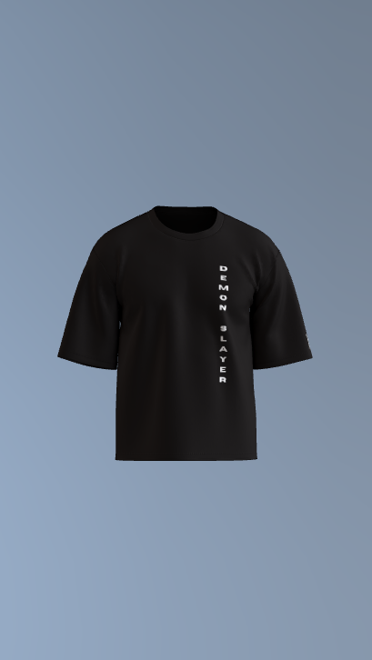 Black Hashira Legends Tee' Oversized Tee