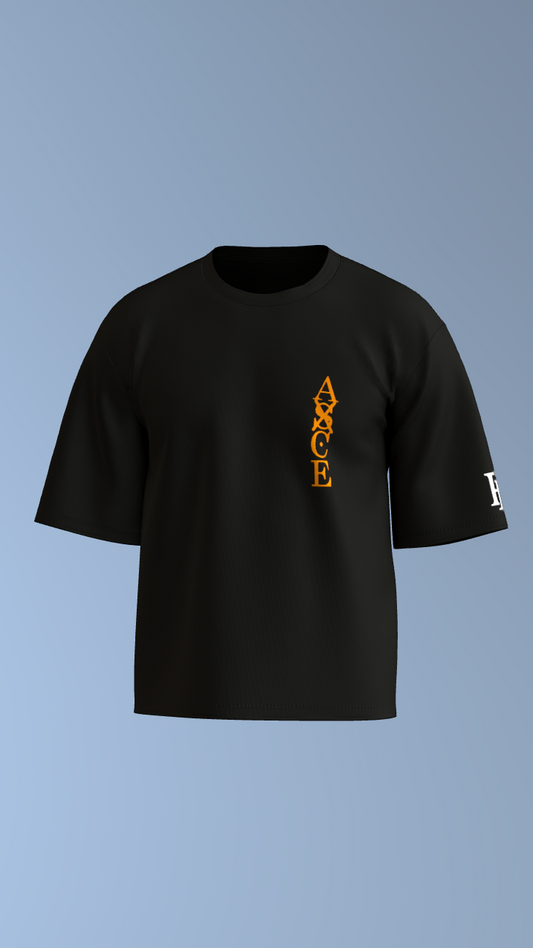 Black Fire Fist Ace Tee' Oversized Tee