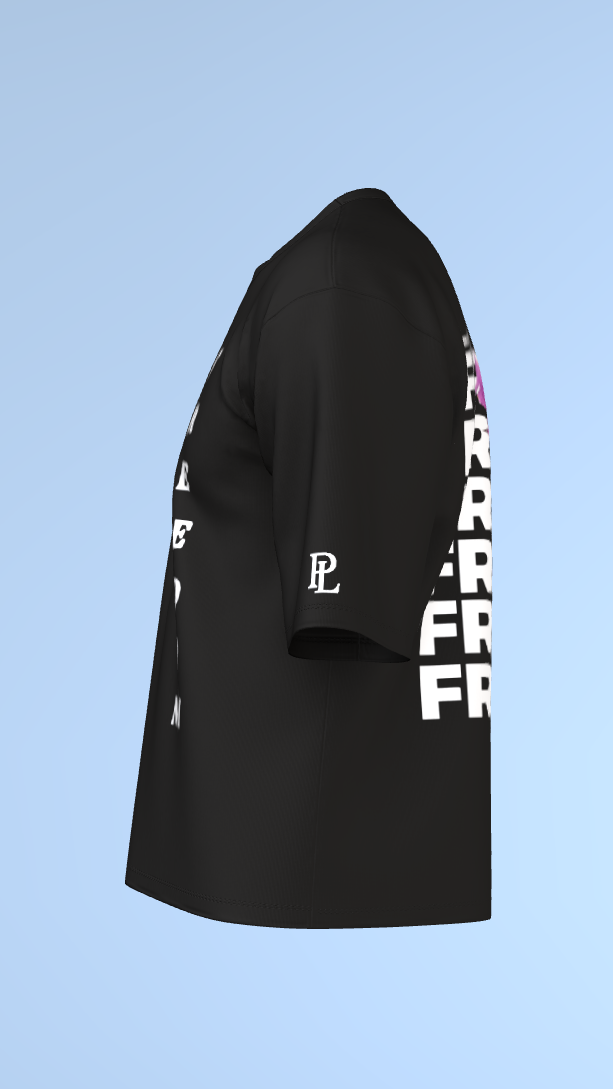 Black Freedom Rebellion'Oversized Tee