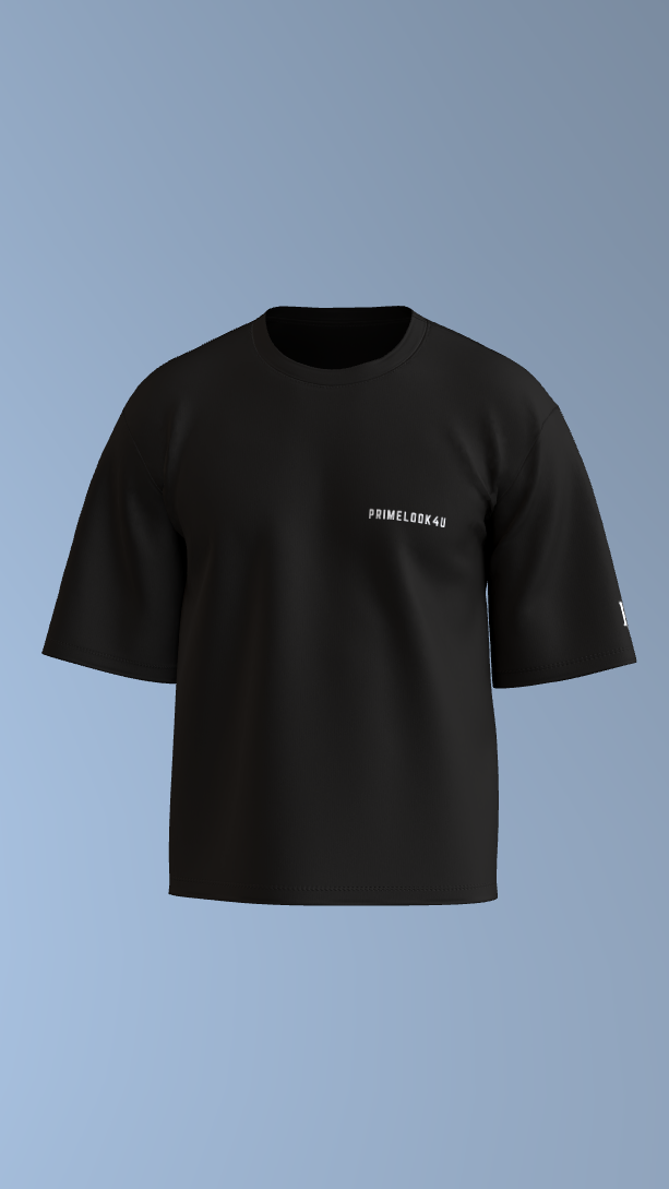 Black Pray Without Ceasing' Oversized Tee