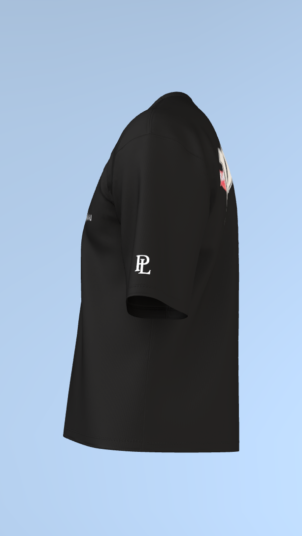 Black Pray Without Ceasing' Oversized Tee