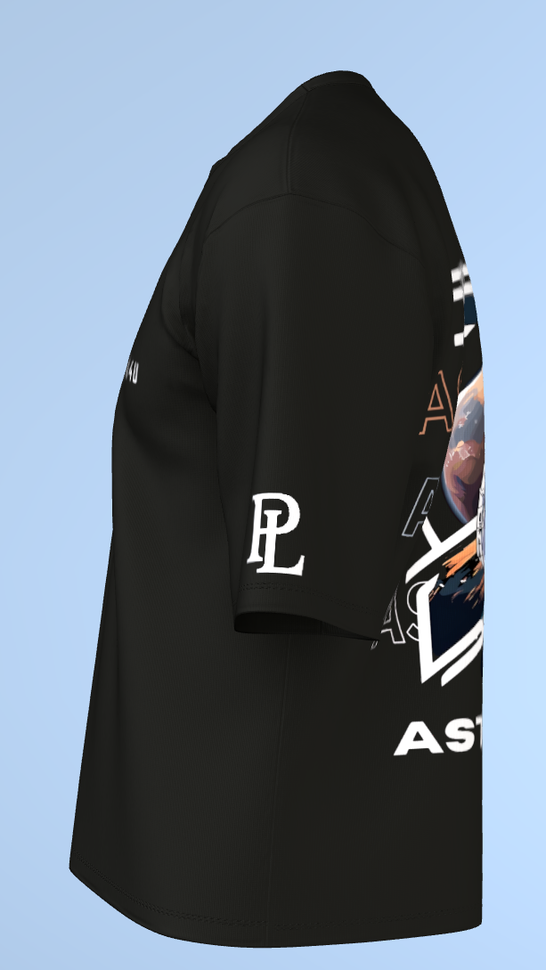space Galactic Drift Tee' Oversized Tee