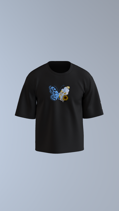 Embrace Change – Oversized Butterfly Tee