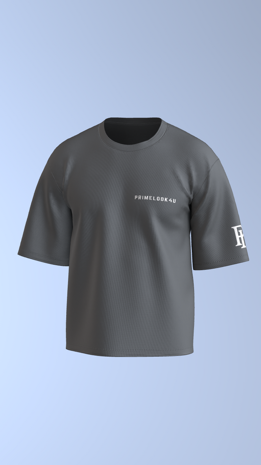 Flame Skull Streetwear – Oversized Tee