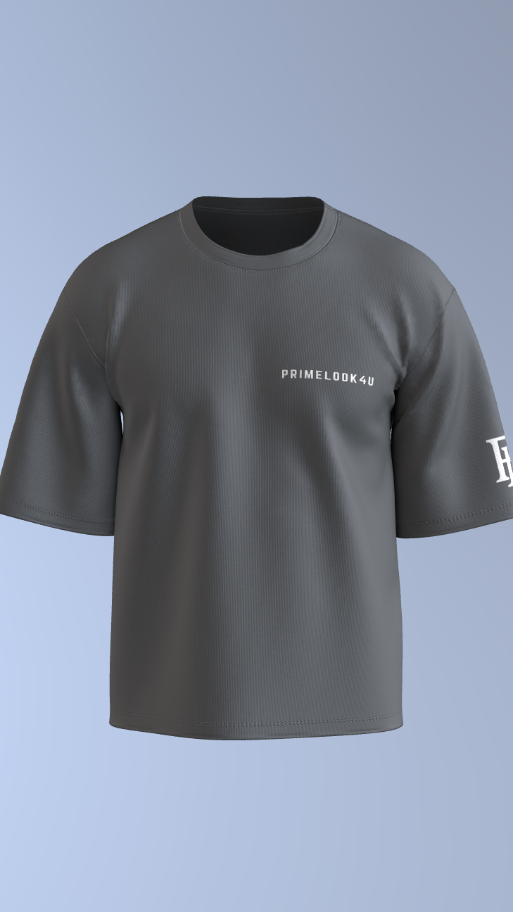 Flame Skull Streetwear – Oversized Tee