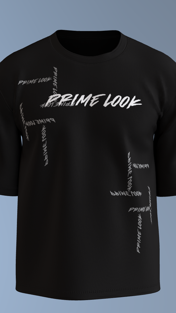 Black Freedom Worldwide Graphic Tee'Oversized Tee