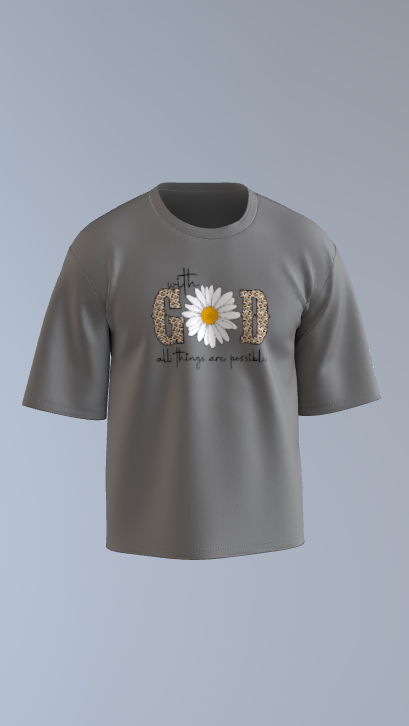 Faith Bloom – Oversized Tee